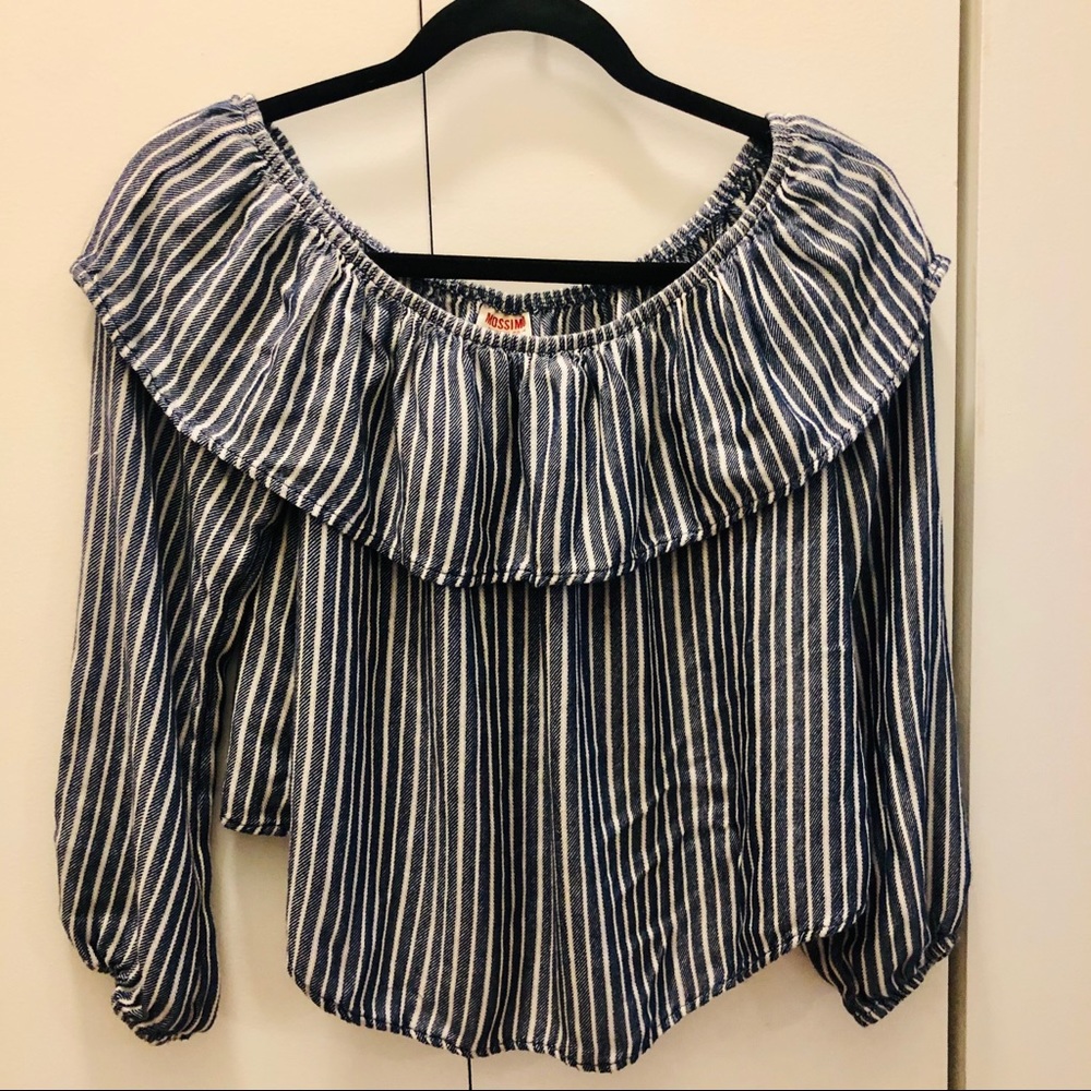 Mossimo by Target Off The Shoulder Ruffled Top